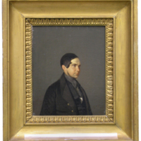 SLM 431 - Oljemålning, magistratssekreteraren Edvard Ågren i Nyköping år 1842