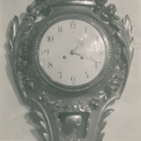 SLM P2015-1207 - Klocka av bildhuggare Fritz Johansson, 1929