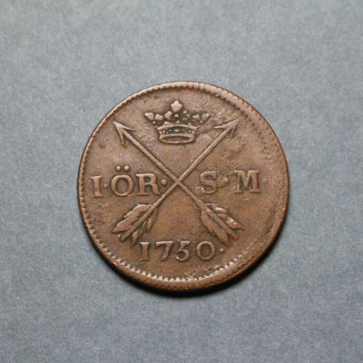 SLM 16363 - Mynt, 1 öre kopparmynt 1750, Fredrik I