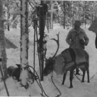 SLM M005830 - Vinterövning i boden 1915