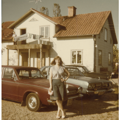 SLM P2017-0647 - Roines dåvarande flickvän, 1980-talets början
