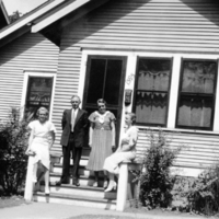 SLM P07-2544 - Familjen Nyqvist i Minneapolis på 1920-talet