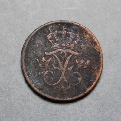SLM 16886 - Mynt, 1 öre kopparmynt 1733, Fredrik I
