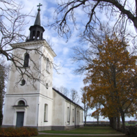 SLM D08-812 - Stenkvista kyrka, kyrkoanläggning.