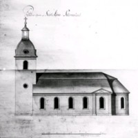 SLM A23-212 - Svärta kyrka, ritning
