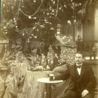 SLM P12-483 - Tyska chefen på Hotel de France i Amsterdam, julen 1907