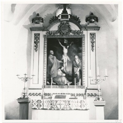 SLM A20-489 - Altaruppsats, Kattnäs kyrka