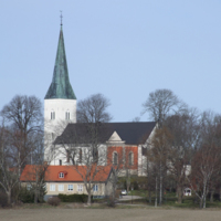 SLM D10-1139 - Fogdö kyrka från sydost.