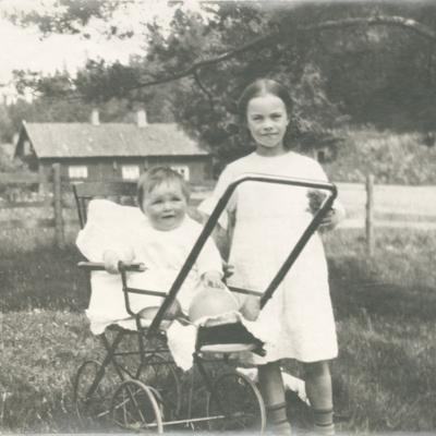 SLM P2016-0226 - Einar och Anna Lisa Blomsjö, 1920-tal
