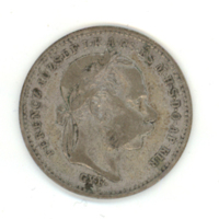 SLM 5808 30 - Mynt av silver, 20 krajczár 1870, Ungern, Frans Josef I kung av (Österrike) Ungern