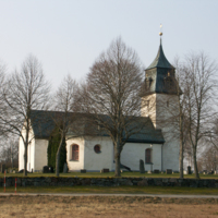SLM D08-342 - Kjula kyrka. Exteriör.