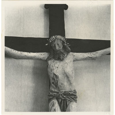 SLM M032191 - Krucifix i Bärbo kyrka 1969