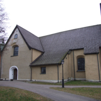 SLM D10-1118 - Fors kyrka, exteriör, långhus