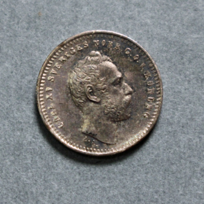 SLM 16711 - Mynt, 10 öre silvermynt 1861, Karl XV