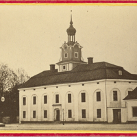 SLM P11-5889 - Rådhuset vid Stora torget i Nyköping