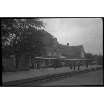 SLM X94-83 - Järnvägsstationen i Gnesta, 1937