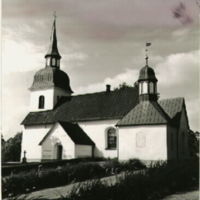 SLM A20-187 - Husby-Rekarne kyrka år 1964