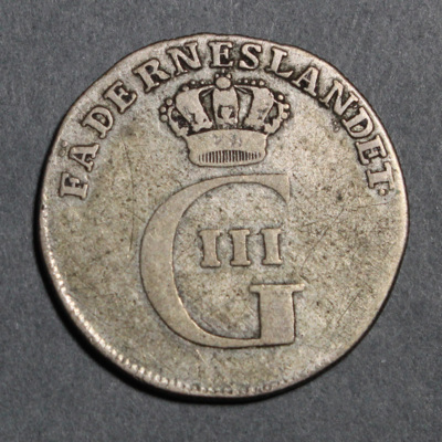 SLM 16400 - Mynt, 16 öre silvermynt typ I 1773, Gustav III