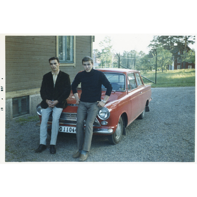 SLM P2018-0142 - Veikko och Tauno Leppäkoski år 1967