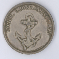 SLM 11770 1 - Medalj, Kungliga sjökrigsskolan, tilldelad Göran af Klercker