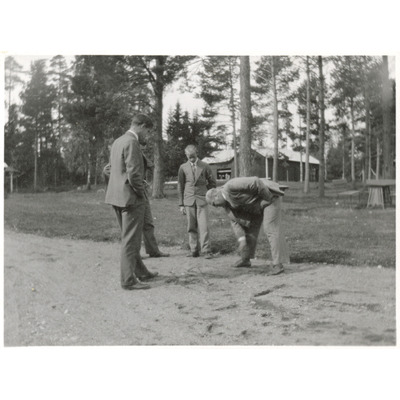 SLM P2020-0416 - Lärare på Solbacka Läroverk, 1933