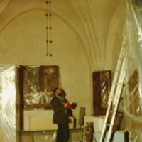 SLM M009950 - Inre restaurering, Härads kyrka