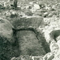 SLM M016104 - Kammargrav, utgrävning i Toresund