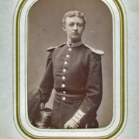 SLM P2013-048 - Löjtnant W Bergenstråhle född 1856