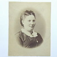 SLM M000335 - Fru Mimmi Carlberg, 1860-tal