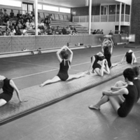 SLM OH0968-37-2 - Gymnastikuppvisning i Sporthallen i Nyköping 1961