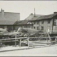 SLM R565-87-3 - Rivning av hus vid Västra Storgatan, 1960-tal