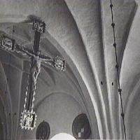 SLM R162-84-5 - Krucifix i Fogsö kyrka år 1944