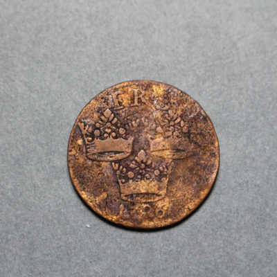 SLM 16909 - Mynt, 1 öre kopparmynt 1726, Fredrik I