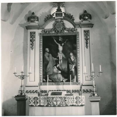 SLM A20-486 - Altaruppsats, Kattnäs kyrka