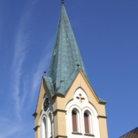 SLM D10-755 - Helgarö kyrka, tornspiran