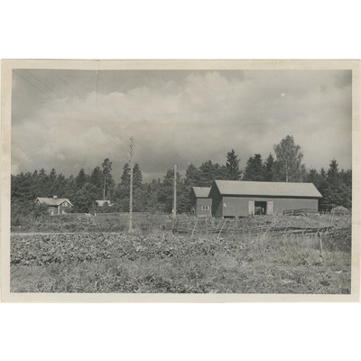 SLM M004944 - Stenkulla, ekonomibyggnader, foto 1947