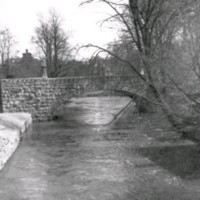 SLM M027291 - Folkungabron i Nyköping uppförd 1914, foto omkring 1935