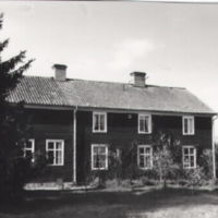 SLM POR53-2748-1 - Glindrans skola med nya lärarbostaden, foto 1953.