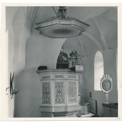 SLM A20-473 - Predikstol, Kattnäs kyrka