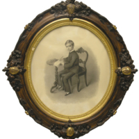 SLM 2463 - Teckning, Ivan Axel von Knorring som barn 1859