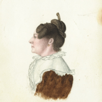 SLM 12474 - Akvarell, Sophie Indebetou (1799-1862)