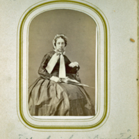 SLM P2013-071 - Fröken Sophie Louise Bergenstråhle (1823-1899)