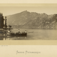 SLM P2013-538 - Bourgetsjön i Frankrike ca 1900