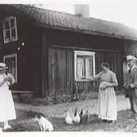 SLM R790-92-1 - Familjen Jansson, Lilla Slängbacken 1916