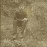 SLM P2013-818 - Erik August Segerberg ca 10 år, ca 1900
