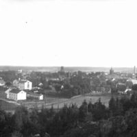 SLM X185-78 - Utsikt från Kråkberget i Nyköping omkring år 1920