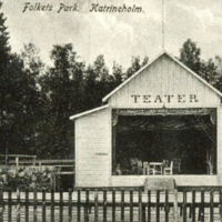 SLM M022976 - Folkets parkteatern, som användes 1914 -1936.