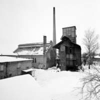 SLM OH0037 - Gasverket på Gasverksvägen i Nyköping, februari 1965