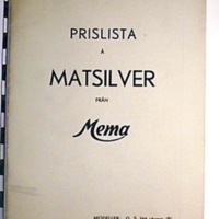 SLM 8611 1574 - Prislista