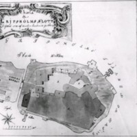 SLM M034999 - Karta över Gripsholms slott